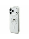 Karl Lagerfeld Karl Lagerfeld IML K&CH Heads Metal Frame MagSafe Zadnji Pokrov za iPhone 17 Pro Transparent