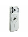 Karl Lagerfeld Karl Lagerfeld IML K&CH Heads Metal Frame MagSafe Zadnji Pokrov za iPhone 17 Pro Transparent