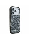 Karl Lagerfeld Karl Lagerfeld IML Leopard MagSafe Zadnji Pokrov za iPhone 17 Pro Grey