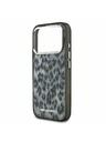 Karl Lagerfeld Karl Lagerfeld IML Leopard MagSafe Zadnji Pokrov za iPhone 17 Pro Grey