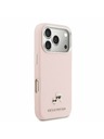 Karl Lagerfeld Karl Lagerfeld PU Karl and Choupette Heads Pins MagSafe Zadnji Pokrov za iPhone 17 Pro Pink