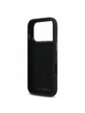 Karl Lagerfeld Karl Lagerfeld Liquid Silicone Metal Ikonik Zadnji Pokrov za iPhone 17 Pro Black