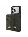 Lacoste Lacoste PVC Blend MagSafe Zadnji Pokrov + Denarnica za iPhone 17 Pro Brown