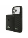 Lacoste Lacoste Iconic Petit Pique MagSafe Zadnji Pokrov + Denarnica za iPhone 17 Pro Black