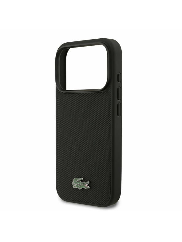 Lacoste Lacoste Iconic Petit Pique MagSafe Zadnji Pokrov + Denarnica za iPhone 17 Pro Black