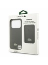 Lacoste Lacoste Iconic Petit Pique MagSafe Zadnji Pokrov + Denarnica za iPhone 17 Pro Black