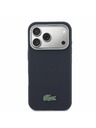 Lacoste Lacoste PVC Petit Pique Semi Wrap MagSafe Pokrov za iPhone 17 Pro Navy