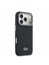 Lacoste Lacoste PVC Petit Pique Semi Wrap MagSafe Pokrov za iPhone 17 Pro Navy
