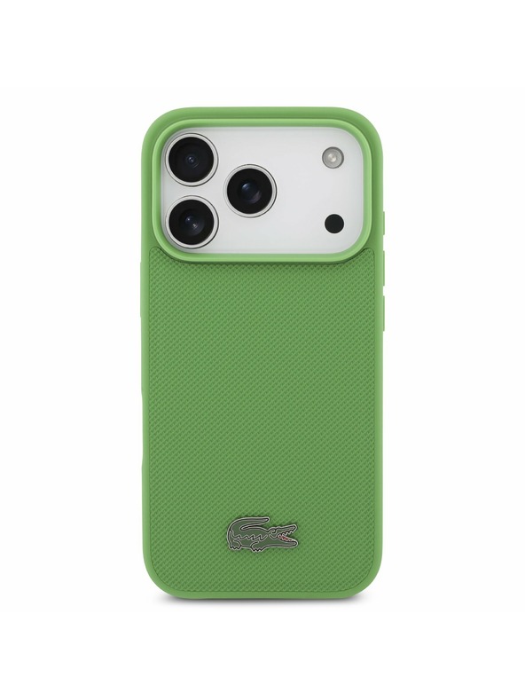 Lacoste Lacoste Iconic Petit Pique MagSafe Zadnji Pokrov + Denarnica za iPhone 17 Pro Green