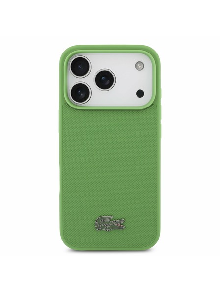 Lacoste Lacoste Iconic Petit Pique MagSafe Zadnji Pokrov + Denarnica za iPhone 17 Pro Green