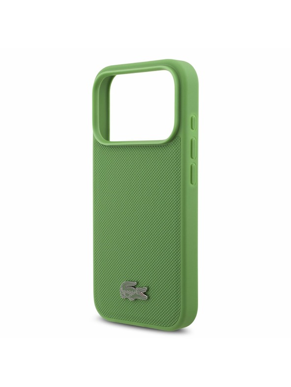 Lacoste Lacoste Iconic Petit Pique MagSafe Zadnji Pokrov + Denarnica za iPhone 17 Pro Green