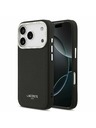Lacoste Lacoste PU Leather Champs Elysees MagSafe Zadnji Pokrov za iPhone 17 Pro Black