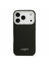 Lacoste Lacoste PU Leather Champs Elysees MagSafe Zadnji Pokrov za iPhone 17 Pro Black