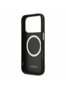 Lacoste Lacoste PU Leather Champs Elysees MagSafe Zadnji Pokrov za iPhone 17 Pro Black