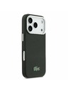 Lacoste Lacoste PVC Iconic Petit Pique Metal Logo MagSafe Zadnji Pokrov za iPhone 17 Pro Black
