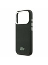Lacoste Lacoste PVC Iconic Petit Pique Metal Logo MagSafe Zadnji Pokrov za iPhone 17 Pro Black