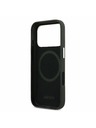 Lacoste Lacoste PVC Iconic Petit Pique Metal Logo MagSafe Zadnji Pokrov za iPhone 17 Pro Black