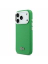 Lacoste Lacoste PVC Iconic Petit Pique Metal Logo MagSafe Zadnji Pokrov za iPhone 17 Pro Green