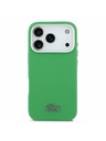 Lacoste Lacoste PVC Iconic Petit Pique Metal Logo MagSafe Zadnji Pokrov za iPhone 17 Pro Green