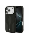 Mercedes Mercedes Leather The Move MagSafe Zadnji Pokrov za iPhone 17 Pro Black