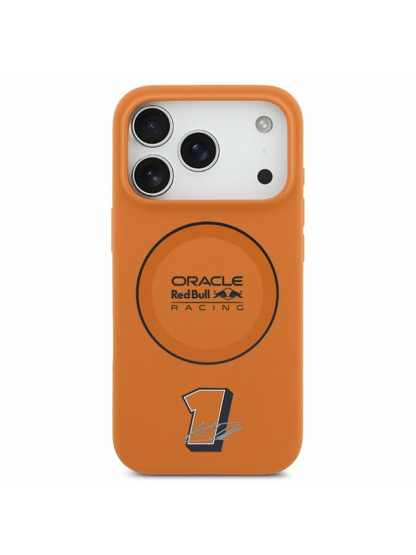 Red Bull Red Bull Silicone Blue Ring MagSafe Zadnji Pokrov za iPhone 17 Pro Orange