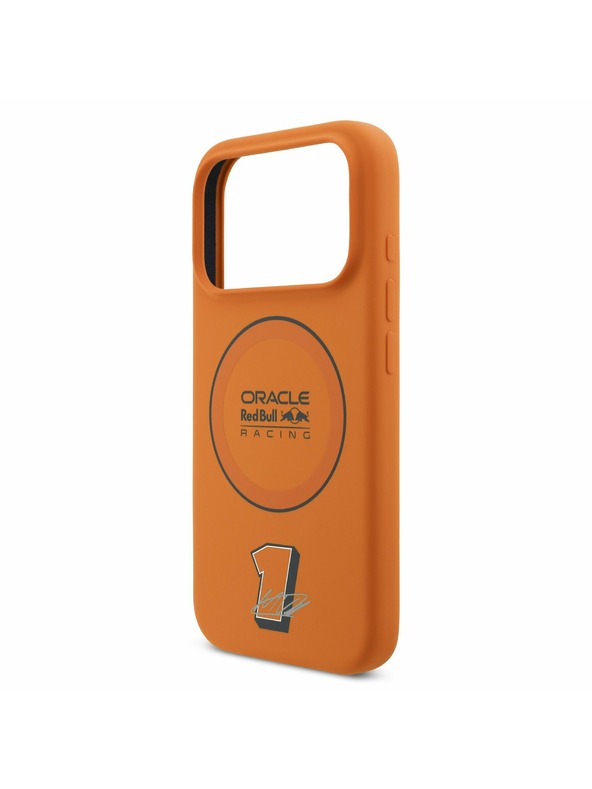 Red Bull Red Bull Silicone Blue Ring MagSafe Zadnji Pokrov za iPhone 17 Pro Orange