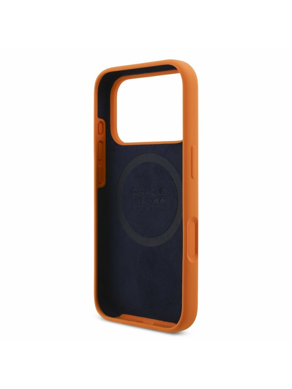 Red Bull Red Bull Silicone Blue Ring MagSafe Zadnji Pokrov za iPhone 17 Pro Orange