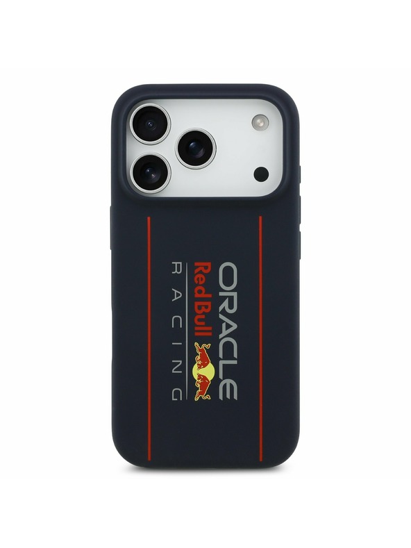 Red Bull Red Bull Silicone Vertical Logo MagSafe Zadnji Pokrov za iPhone 17 Pro Navy