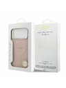 Guess Guess PU Saffiano MagSafe Zadnji Ovitek za iPhone 17 Pro Max Pink
