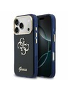 Guess Guess IML 4G Script Metal Logo Zadnji Ovitek za iPhone 17 Pro Max Blue