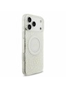 Guess Guess IML Flowers Allover Strap MagSafe Zadnji Ovitek za iPhone 17 Pro Max White