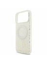 Guess Guess IML Flowers Allover Strap MagSafe Zadnji Ovitek za iPhone 17 Pro Max White
