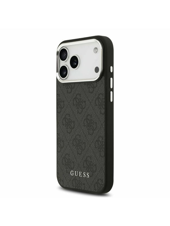 Guess Guess 4G MagSafe Zadnji Ovitek za iPhone 17 Pro Max Black