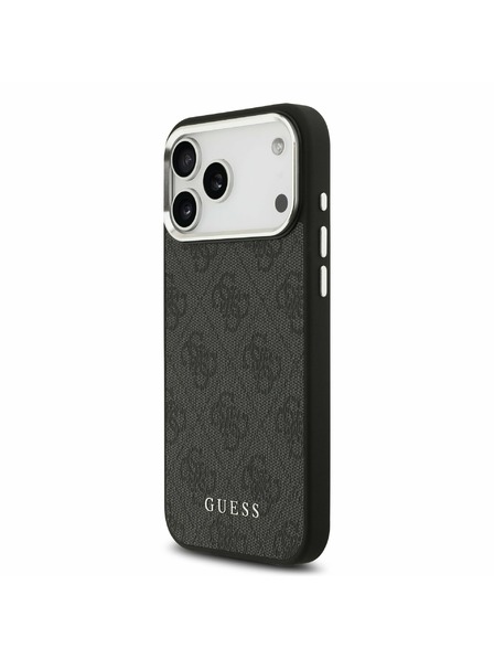 Guess Guess 4G MagSafe Zadnji Ovitek za iPhone 17 Pro Max Black