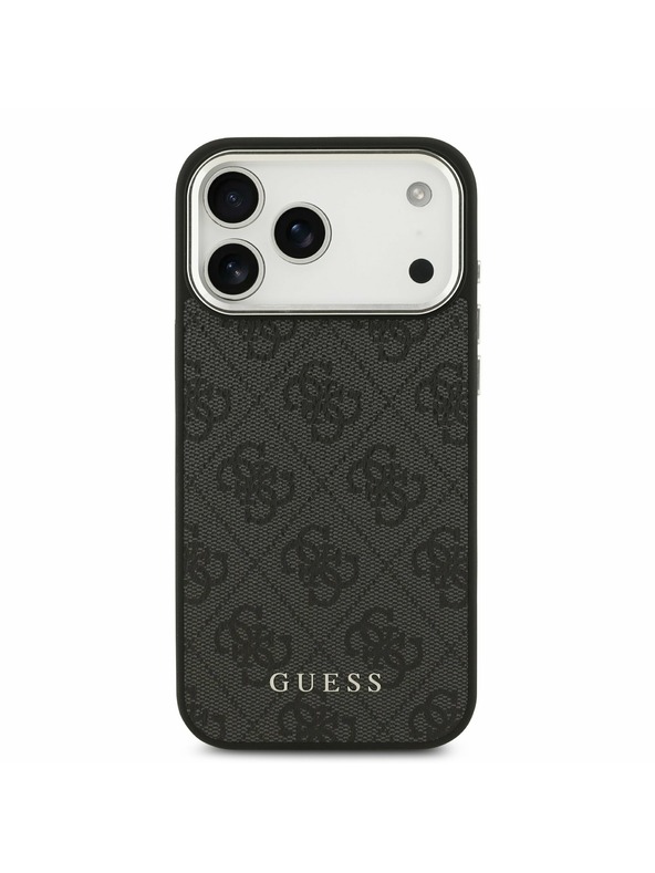 Guess Guess 4G MagSafe Zadnji Ovitek za iPhone 17 Pro Max Black