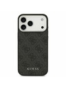 Guess Guess 4G MagSafe Zadnji Ovitek za iPhone 17 Pro Max Black