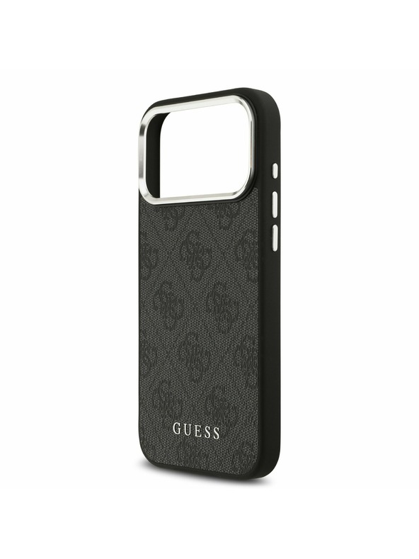 Guess Guess 4G MagSafe Zadnji Ovitek za iPhone 17 Pro Max Black