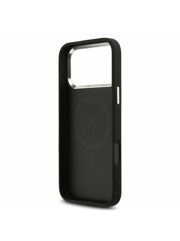 Guess Guess 4G MagSafe Zadnji Ovitek za iPhone 17 Pro Max Black