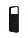 Karl Lagerfeld Karl Lagerfeld Liquid Silicone Karl and Choupette MagSafe Zadnji Ovitek za iPhone 17 Pro Max Black