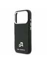 Karl Lagerfeld Karl Lagerfeld PU Karl and Choupette Heads Pins MagSafe Zadnji Ovitek za iPhone 17 Pro Max Black
