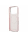 Karl Lagerfeld Karl Lagerfeld PU Karl and Choupette Heads Pins MagSafe Zadnji Ovitek za iPhone 17 Pro Max Pink