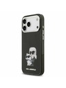 Karl Lagerfeld Karl Lagerfeld IML Aquarelle Karl and Choupette Zadnji Ovitek za iPhone 17 Pro Max Black