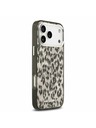 Karl Lagerfeld Karl Lagerfeld IML Leopard MagSafe Zadnji Ovitek za iPhone 17 Pro Max Brown