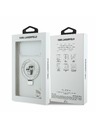 Karl Lagerfeld Karl Lagerfeld Ringstand Karl and Choupette MagSafe Zadnji Ovitek za iPhone 17 Pro Max White