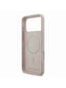 Karl Lagerfeld Karl Lagerfeld Liquid Silicone Karl and Choupette MagSafe Zadnji Ovitek za iPhone 17 Pro Max Pink