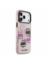 Karl Lagerfeld Karl Lagerfeld IML Multi K&CH Heads Zadnji Ovitek za iPhone 17 Pro Max Pink