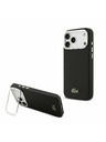 Lacoste Lacoste Iconic Petit Pique Camera Stand MagSafe Zadnji Ovitek za iPhone 17 Pro Max Black