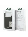 Lacoste Lacoste Iconic Petit Pique Camera Stand MagSafe Zadnji Ovitek za iPhone 17 Pro Max Black