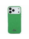 Lacoste Lacoste PVC Iconic Petit Pique Metal Logo MagSafe Zadnji Ovitek za iPhone 17 Pro Max Green