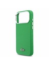 Lacoste Lacoste PVC Iconic Petit Pique Metal Logo MagSafe Zadnji Ovitek za iPhone 17 Pro Max Green